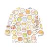 Kids Animal Print Crew Neck Three Quarter Sleeve Casual T Shirt Soft Comfortable Fabric Lightweight Breathable Design for Everyday Wear