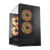 Boitier PC Gaming - COUGAR - OMNYX - Noir - Mid-Tower ATX - 4 Ventilateurs ARGB PWM