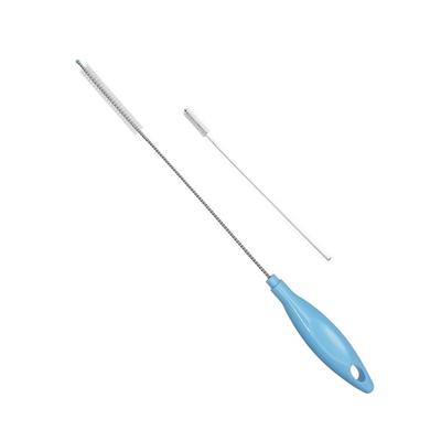 Ibyeol Friends Straw Cleaning Brush Set of 2, 1 Set, Mixed Colors