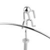 3pcs Dynamic Balancing Metal Balance Sculpture Metal Iron Swing Pendulum  Desk Decor