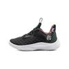 Curry 9 Curry Low Top Performance Basketball Shoes Black Children Aged 3 7 Years Old (Unisex) Kids' Basketball Shoes