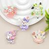 Sanrio Cartoon DIY Luminous Resin Accessories: Cream Glue Handmade Hair Clip, Keychain, Refrigerator Magnet, Phone Ornament.