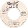7inch Record SUGAR MINOTT  Style  Fashion NONE Striker Lee Jamaica Reggae Ska  Dub Used
