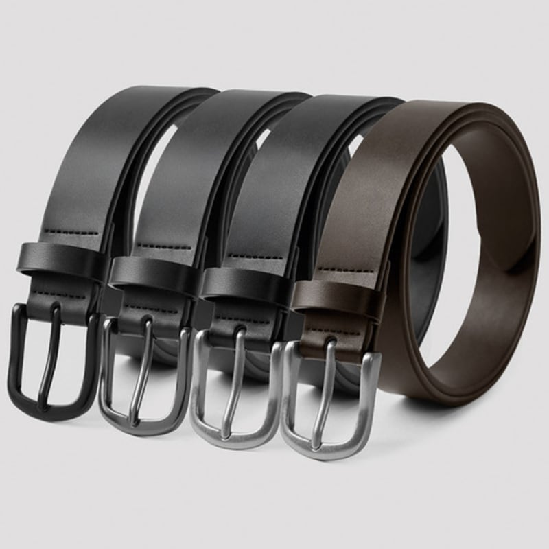 Nuartstudio Basic Round Leather Belt_4 Colors