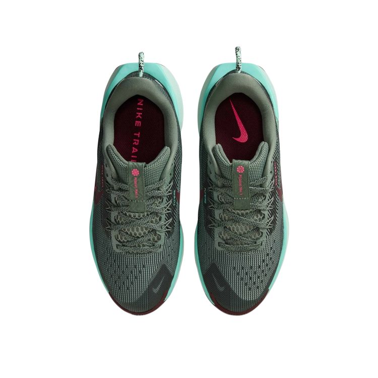 Nike Pantofi sport pentru copii Pegasus Trail 5 GS Verde Argilă Spumă Mentă Turcoaz Decolorat Alge FV5638-301