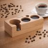 3 in 1 Wooden Coffee Tamper Station 51/53/58 MM Coffee Tamper Base Coffee Tamper Holder  Water Bar
