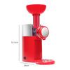 Glassmaskin Multifunktionell Hushålls Automatisk 160W 1000ml Stor Kapacitet Mini DIY Slush Frukt