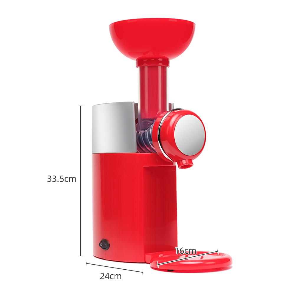 Glassmaskin Multifunktionell Hushålls Automatisk 160W 1000ml Stor Kapacitet Mini DIY Slush Frukt