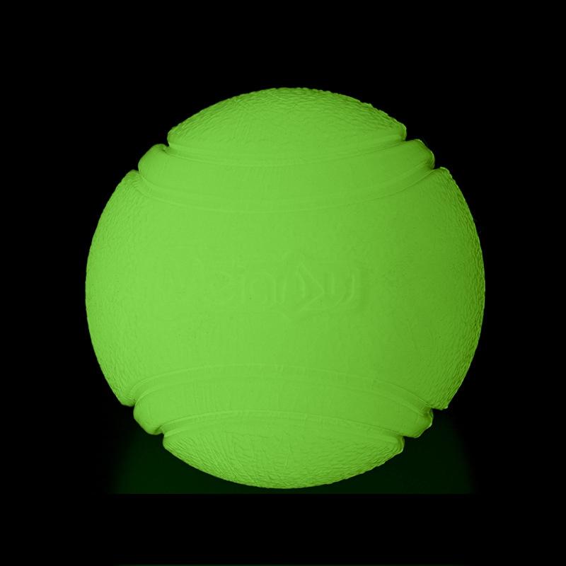 

Dog Toy Bouncy Rubber Ball ,Interactive Bite-Resistant Chew Elastic Rope Ball Indestructible Training Game Outdoor Dog Supply S-5cm