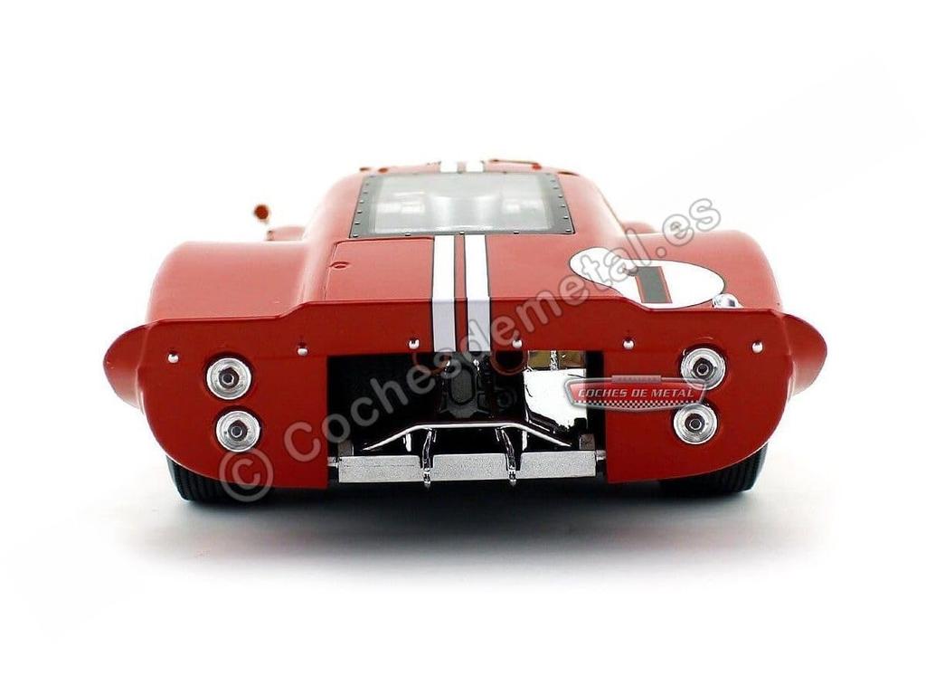 ShelbyCollect Shelby Collectibles Scale Model Ford GT40 1967 Le Mans 24 Hours Winner Foyt 1/18 Car Mk.IV #1 D. Gurney/A.J.