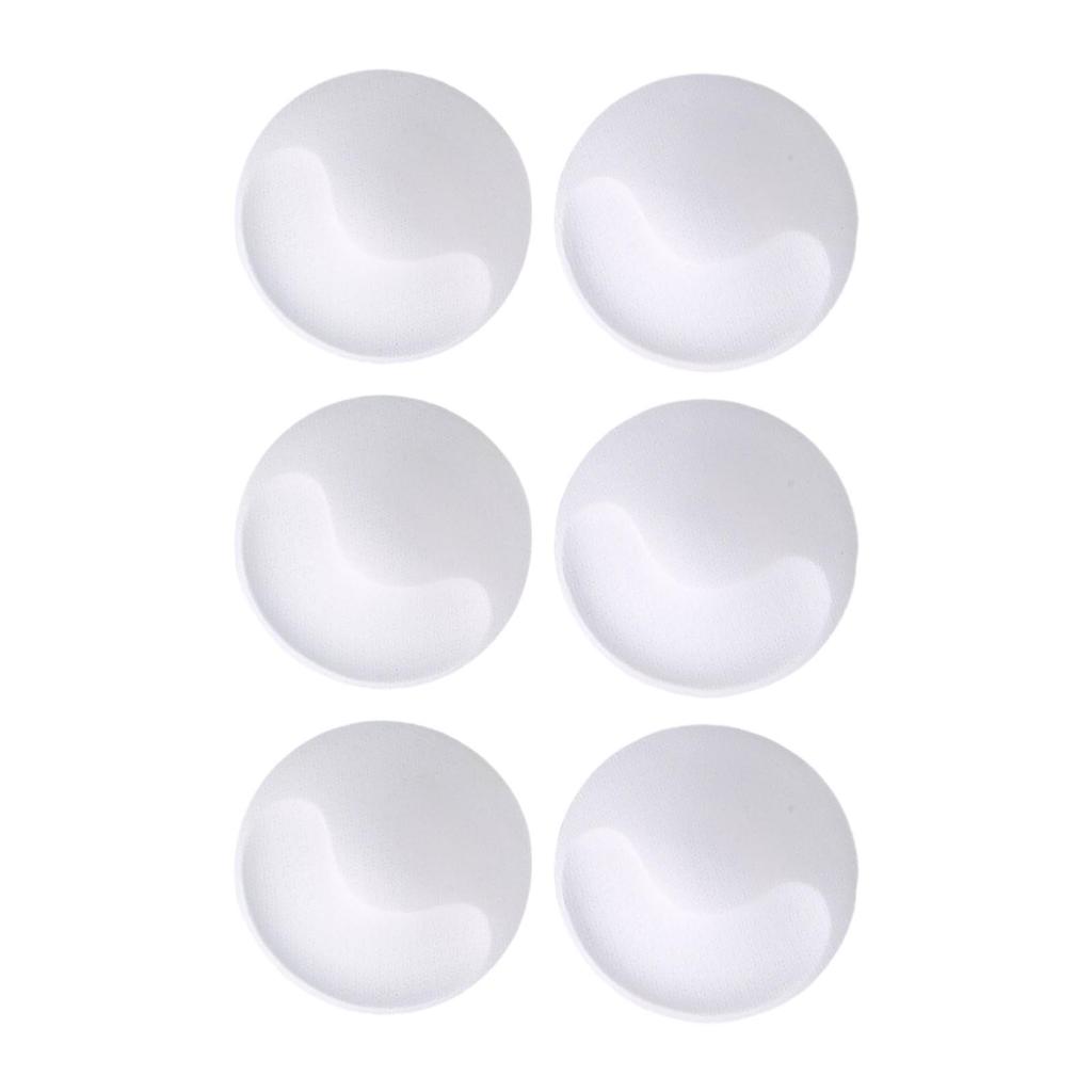 3 Pairs Bra Pads Inserts Breast for Sports Swimsuit Bikini Tops Women Split Round Cups