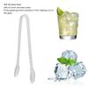 Anti-Slip Grip Food Tongs Silver Gold Ice Cube Tongs Durable Buffet Serving Clip  Cocktail Party