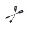 Usb Extension Ethernet Rj45 Cat5E/6 Cable Lan Adapter Extender Over Repeater Set
