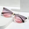 Cat Eye Shape Sunglasses Women European American Fashion Trendy Sun Glass for Men Holiday Travelling Outdoor Sunglass
