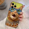 Funny Animal C-Cat  Phone Case Silicone Soft For IPhone 17 16 15 14 13 12 11 X XR Plus Pro Max Plus