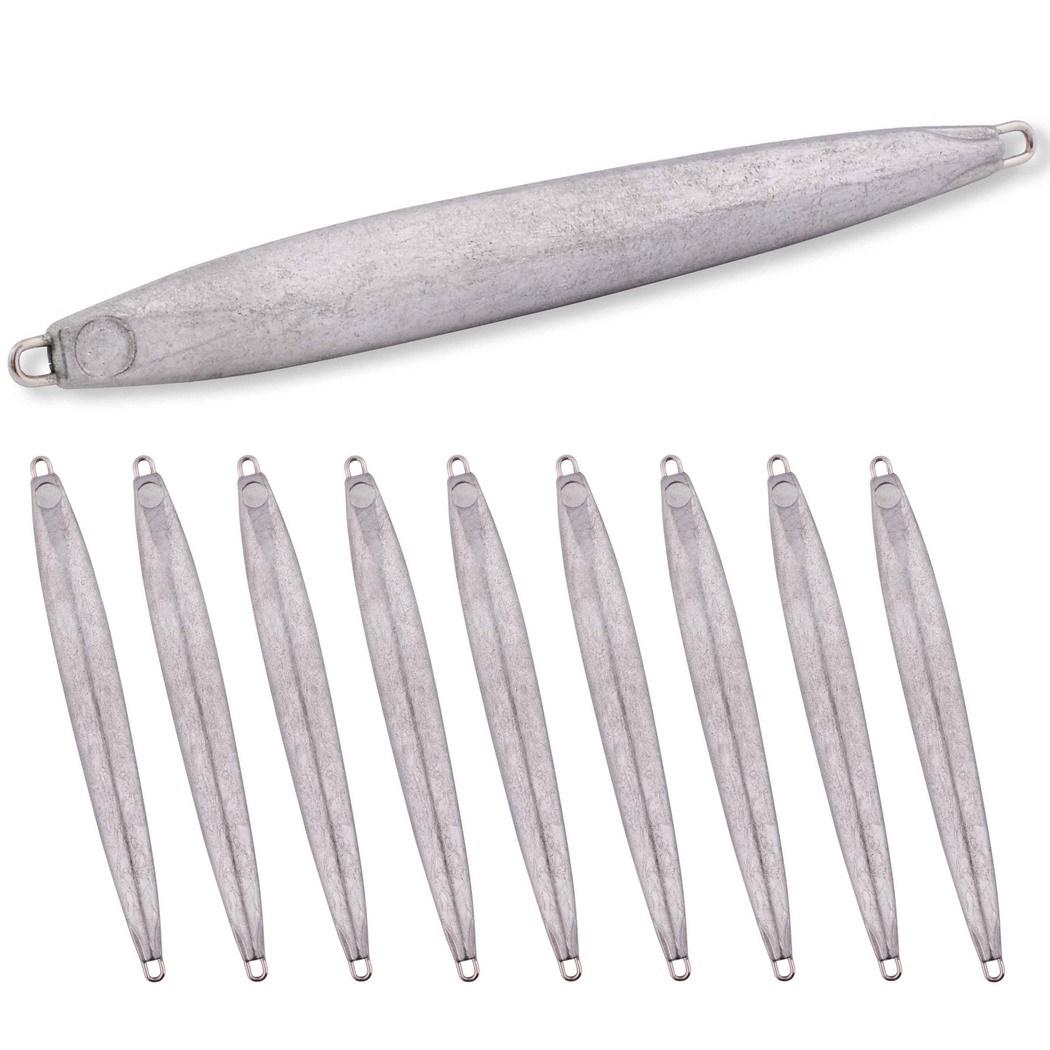 Unpainted Cast Iron Fish Sinking Lure 10g