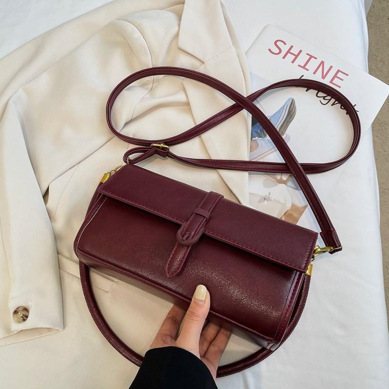 Autumn Foreign Style Small Bag Women's 2025 New Korean Version Casual Retro Shoulder Messenger Bag Trendy Fashion Small Square Bag