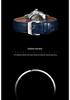Pagani Design Men's Stainless Steel Automatic Mechanical Watch with Leather Strap, Model 1759, Waterproof.