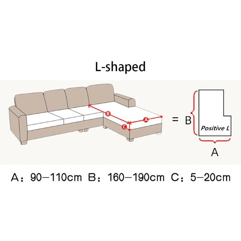 Samt-Sofa-Kissenbezug, Wohnzimmer-Ecksofa-Sitzbezug, 200 g/m², verdickter, elastischer Möbelkissenschutz