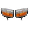 Front Turn Signal Corner Lamp Indicator Replacement for E Class W124 1984‑1995 Dual Color 1248260843 Front Turn Signal LightTurn Signal 2