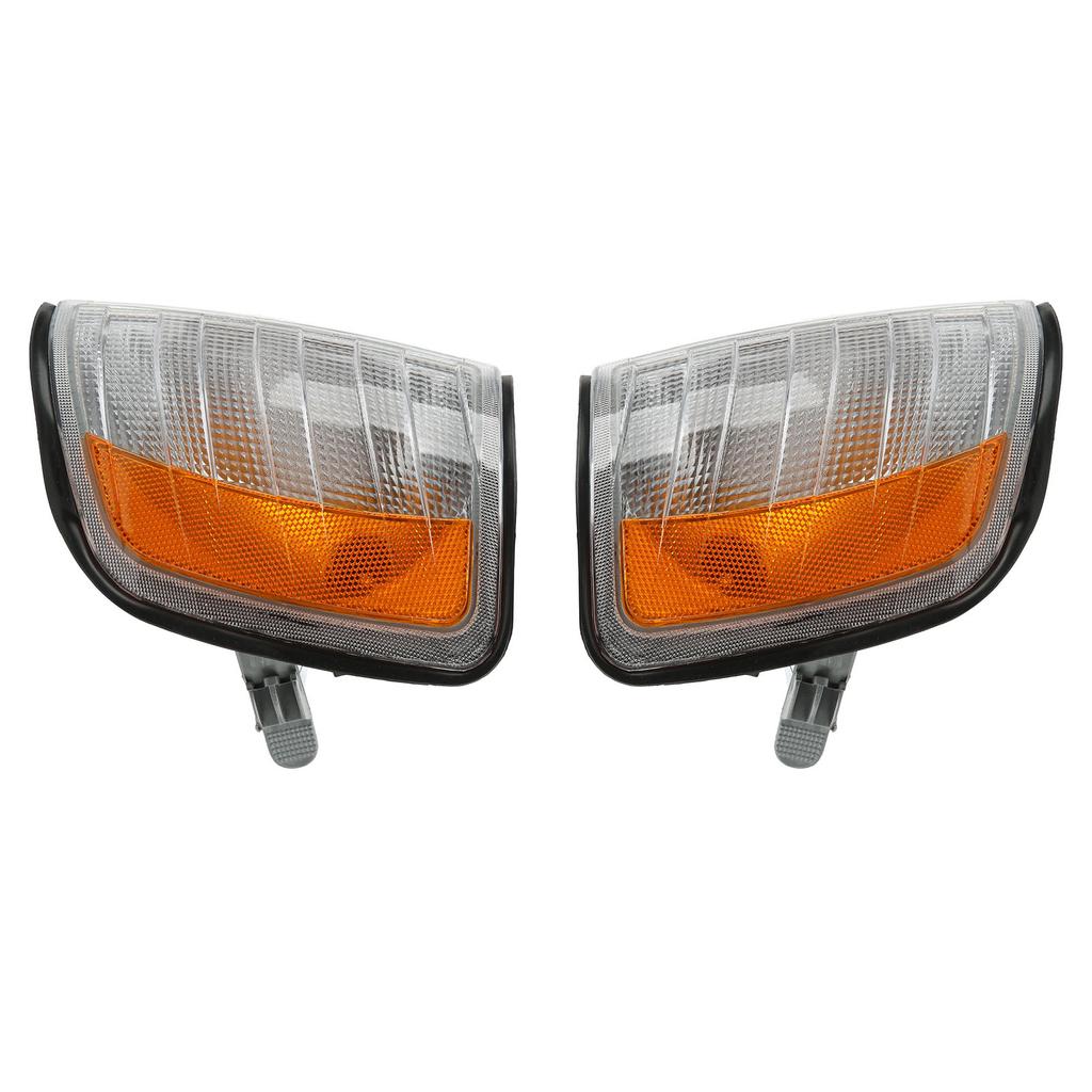 Front Turn Signal Corner Lamp Indicator Replacement for E Class W124 1984‑1995 Dual Color 1248260843 Front Turn Signal LightTurn Signal 2