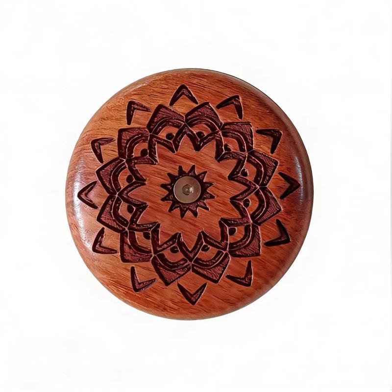 

Round Rosewood UFO Bread Slicer – Portable Soft European Bread Shaper & Trimmer OPP Bag