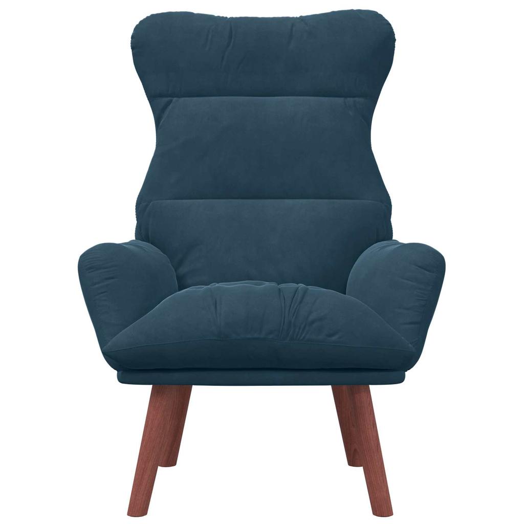 Armchair Blue 69 X 74 X 93 Cm Velvet