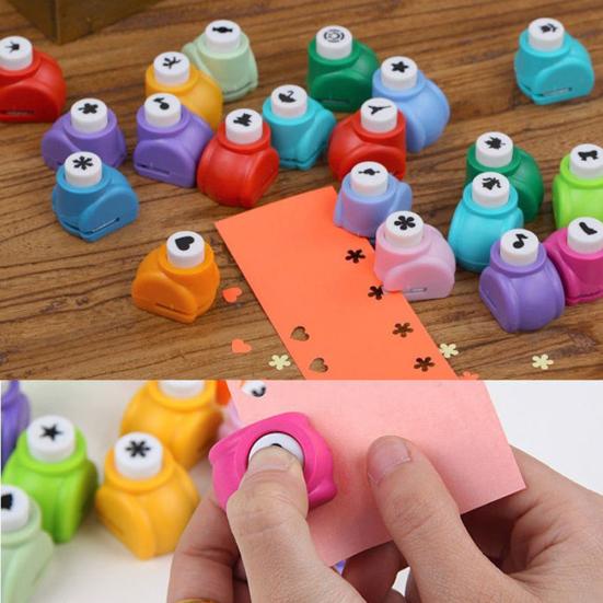 1Pc Mini Scrapbook Punch Handmade Cutter Printing DIY Paper Hole Puncher