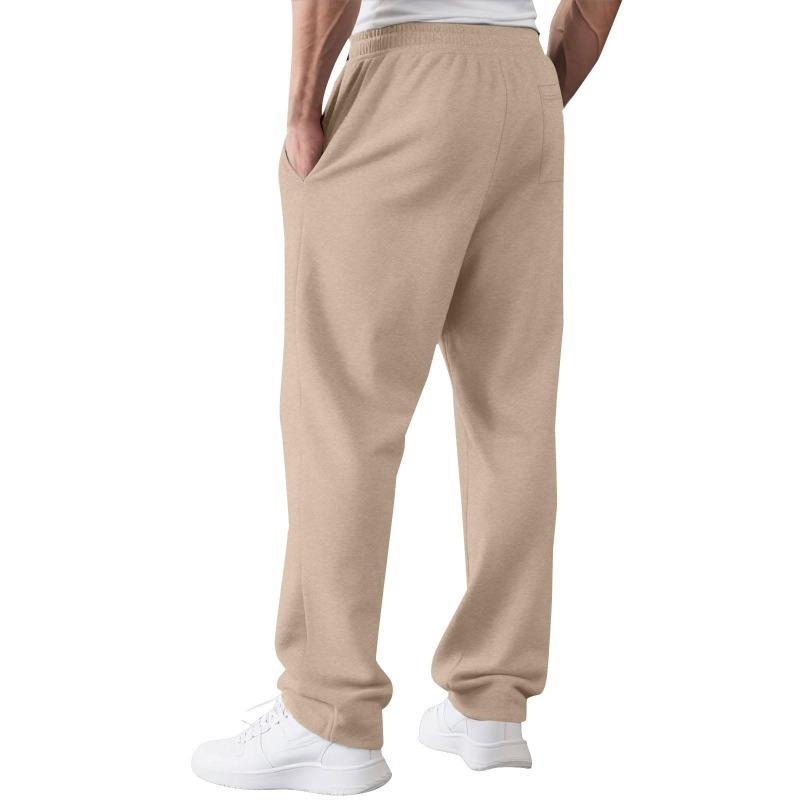 Mens Fashion Comfortable Straight Sweatpants Sports Pants Outfit Hombre Elegante Casual