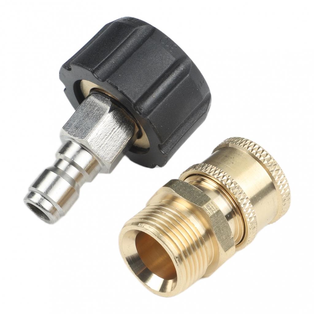 Swivel Coupling Adapter M22 Quick Connect 5000PSI for High Pressure Cleaners