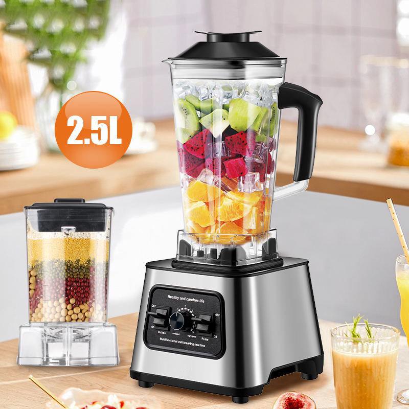 2.5L Automatic Wall-Mounted Ice Crusher & Blender Juicer Combo