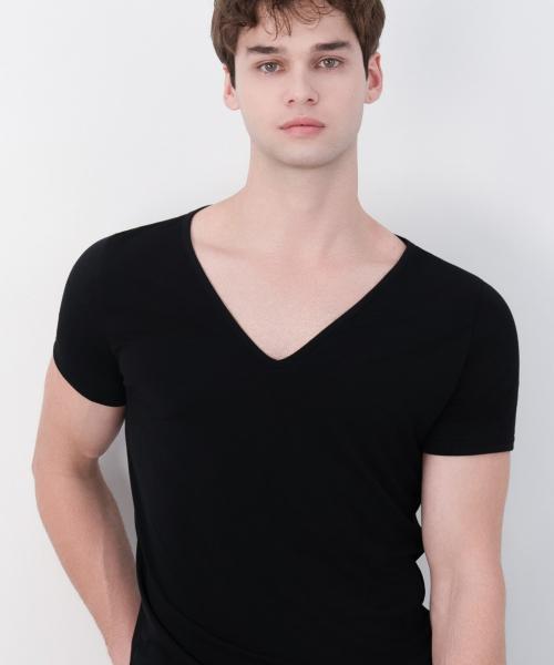 

[Dibala] Shoulder +3CM V-neck Cool Fit Changer [Shipped from Korea] 100% Authentic White XS