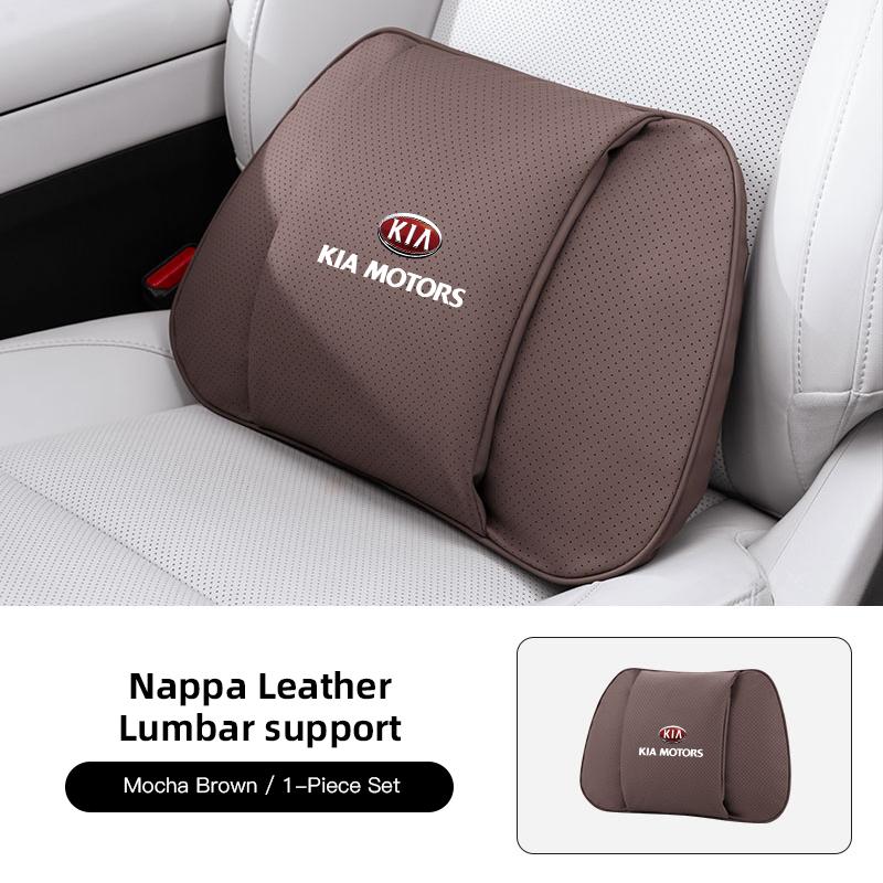 Car Headrest Neck Pillow Lumbar Cushion Set Breathable Soft For KIA K3 Sportage Carnival K5 Seltos Pegas KX1 EV5 Sonet EV6 K4 K8