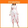 Enchanting Halloween Cosplay Dress For Women Featuring Elegant Vampire Bride Design