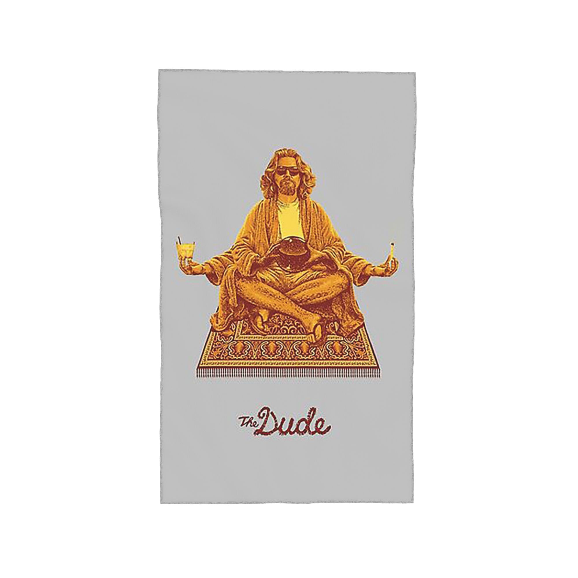 

The Dude Budha The Big Lebowski Soft Face Towel Quick Dry Pool Bath Cotton Towels Breathable W40*H60(CM)