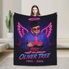 Oliver Tree Blanket Comfortable  Throw Blanket Winter Kids Adults Living Room Camping Bedspread
