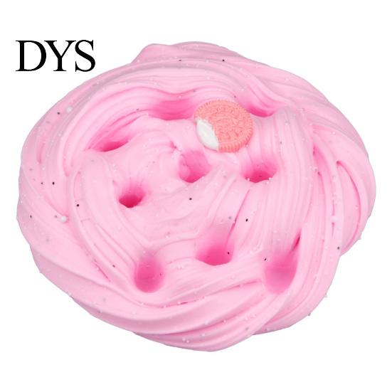 Elastic Squeezing Toy 60ml Biscuit Slime Rebound Portable Display Mold Decompression for Nursery School Fidget
