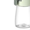 Measuring Seasoning Bottle Push Type Salts Control Jar Glass Limit Shaker