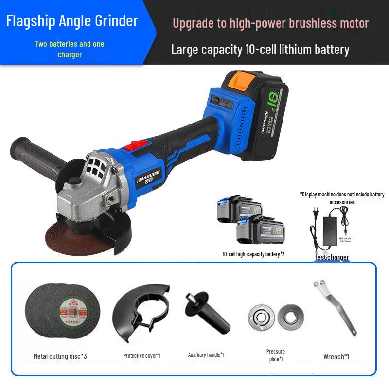 Dayi Cordless Multifunctional Angle Grinder and Polisher (Lithium Battery Powered)
