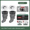 Bathroom Anti-Hair Drain Filter Stainless Steel Sewer Filter Cover Kitchen Sink Garbage Hair Anti-Clogging