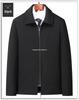 Men's Thickened Plush Jacket: Stylish Autumn/Winter Coat for Middle-Aged and Elderly Men
