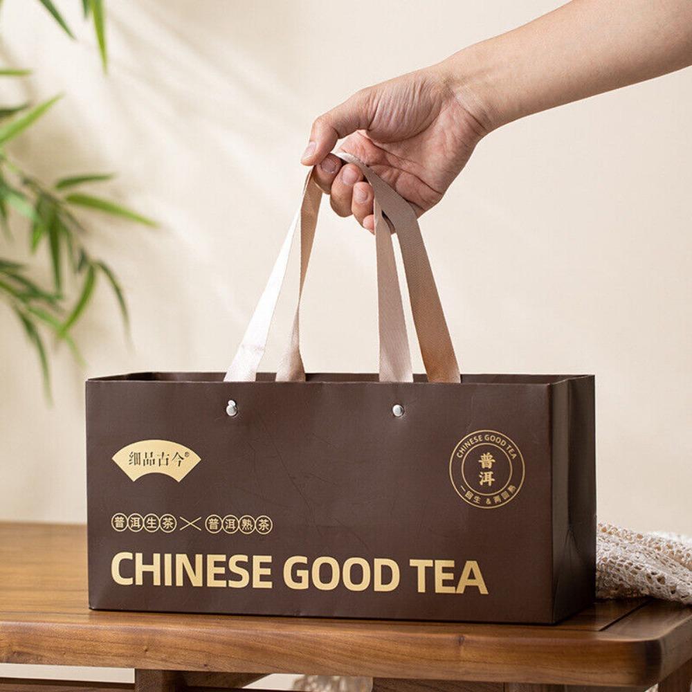 Yunnan Ancient Tree Pu-erh Tea Mini Round Cake Aged & Raw Tea High-End Gift Box