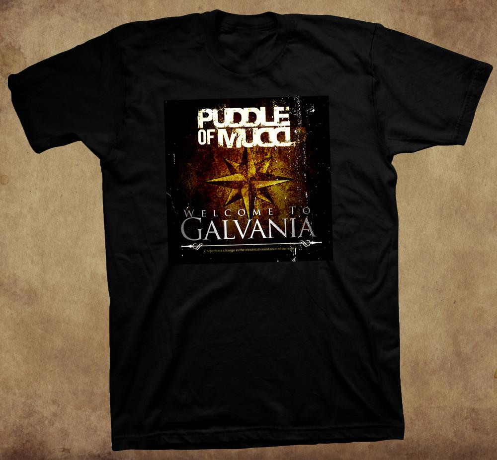 Puddle Of Mudd-Welcome To Galvania T Shirt All Size S-5Xl AR1465 Unisex T-Shirt XXXL