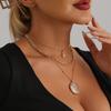 INS Vintage Wind Conch Starfish Element Clavicle Chain Summer Beach Vacation Necklace