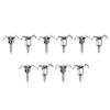 10lots Durability Metal String Guides Good Quality Chrome String Trees Electric Guitars Part