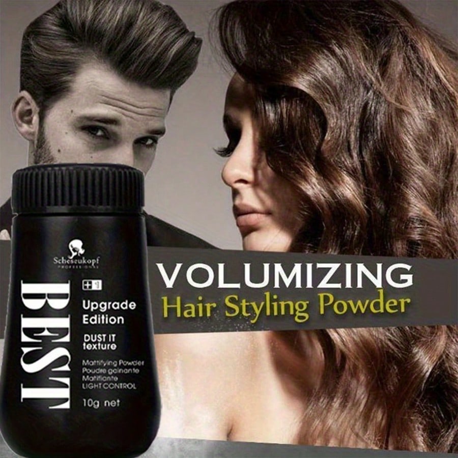 Oil Control Hair Fluffy Powder for All Hair Types Non Greasy Wash Free Volumizing Powder for Natural Volume