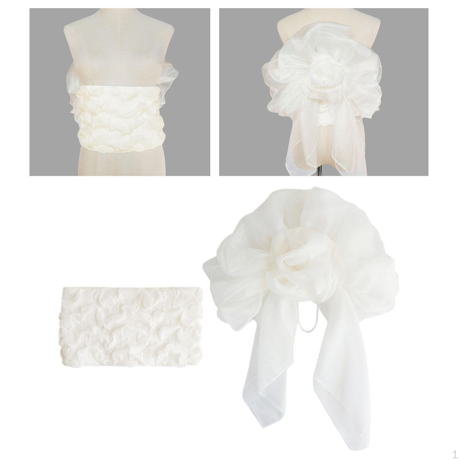 

Пояс Кимоно Оби для Фестивальных Выступлений Тематических Мероприятий белый