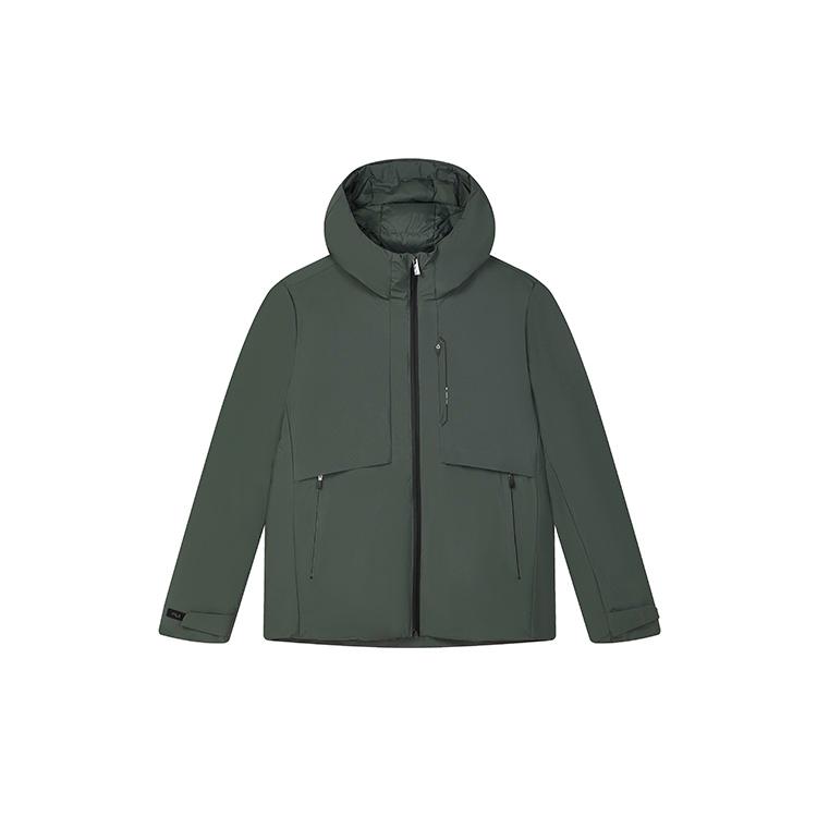 FILA Down Jackets Men s Green Hooded Thickened Other F11M342911F-GN M