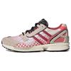 Originals ZX 8000 Pânză Suedă Casual Respirabil Low-Top Pantofi Lifestyle Adidași Unisex Gri Roșu GV7493