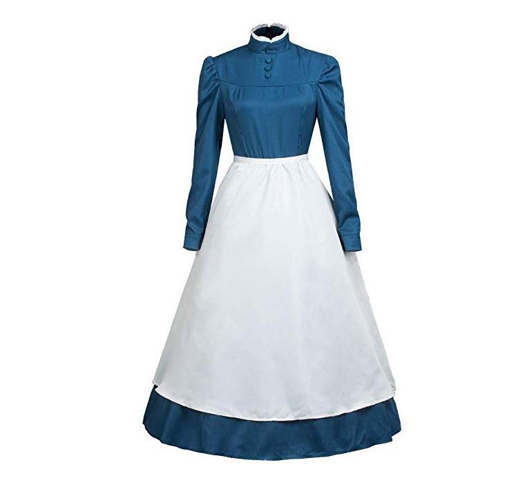 

Sophie Cosplay Blue Dress by Haruharu – Women s Role-Playing Costume Extra Extra Large синий